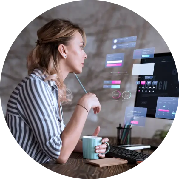 Software consulting hero illustration