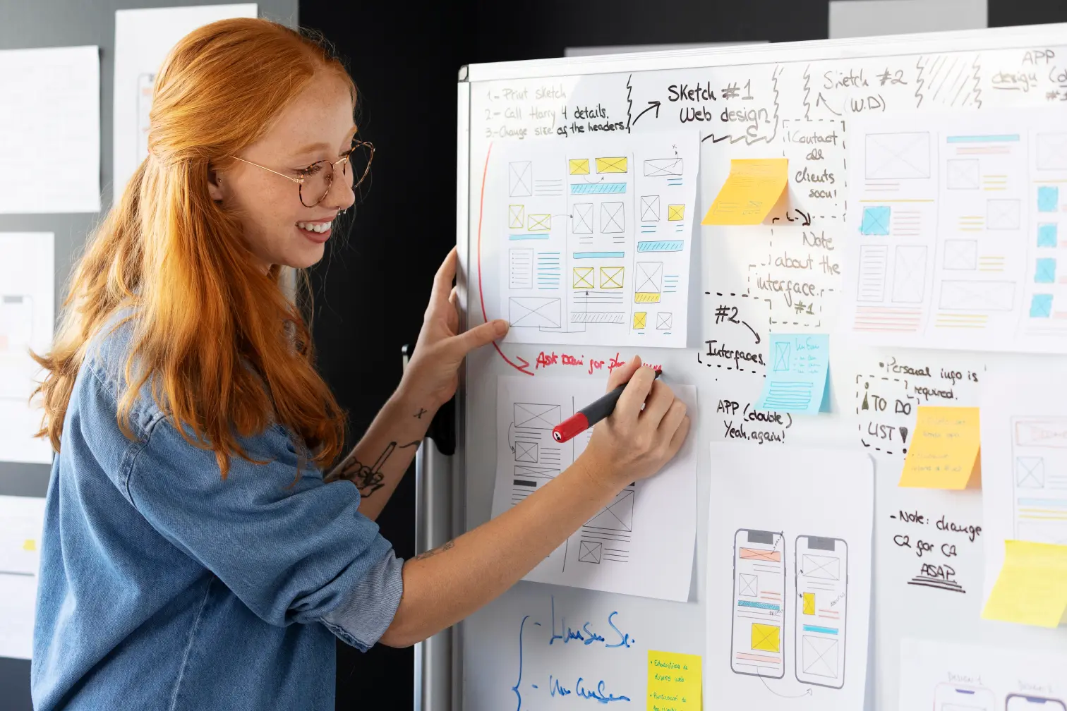 MVP UI/UX design, user flows, and product blueprint
