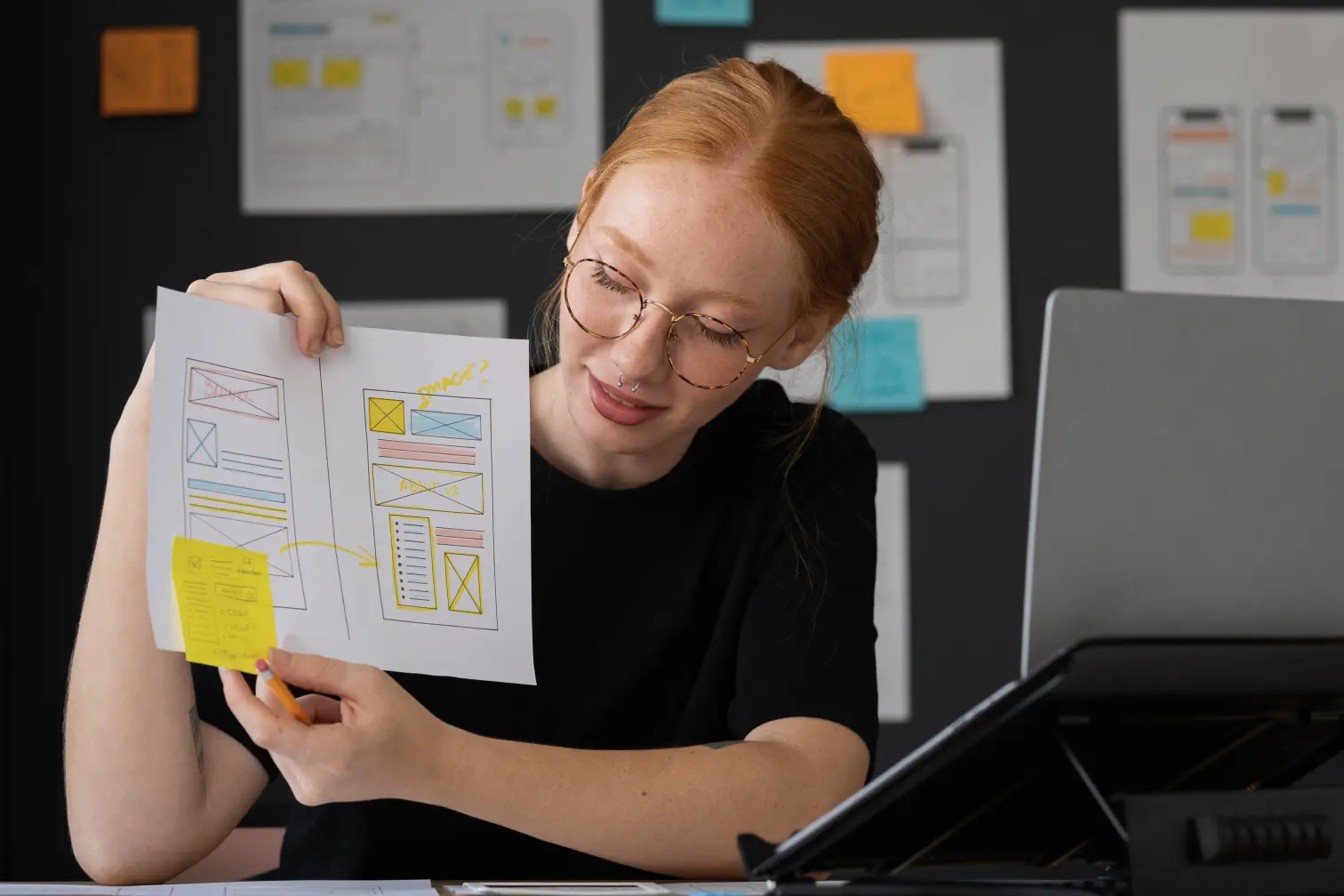 User flow diagrams and UX strategy planning, mapping logical journeys to reduce friction and improve product usability